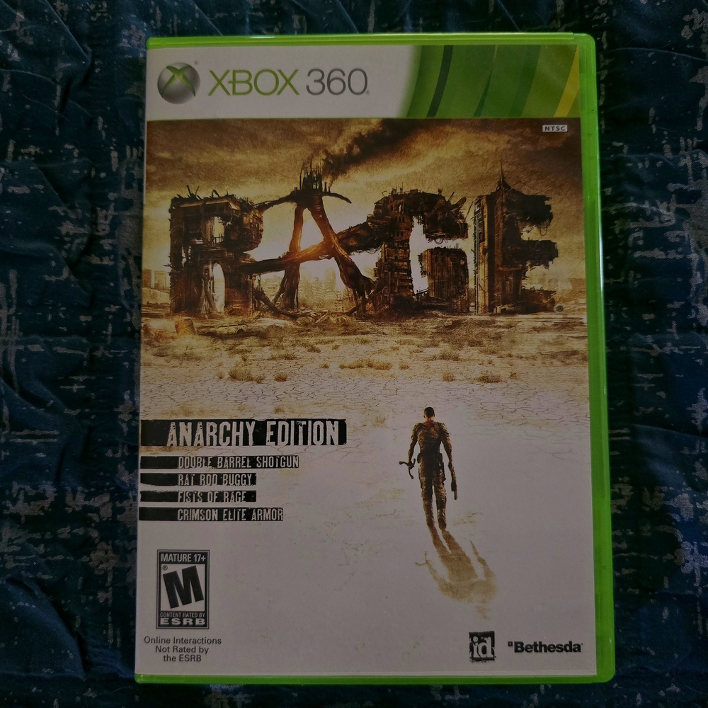 Rage: Anarchy Edition for Xbox 360 - Green Case